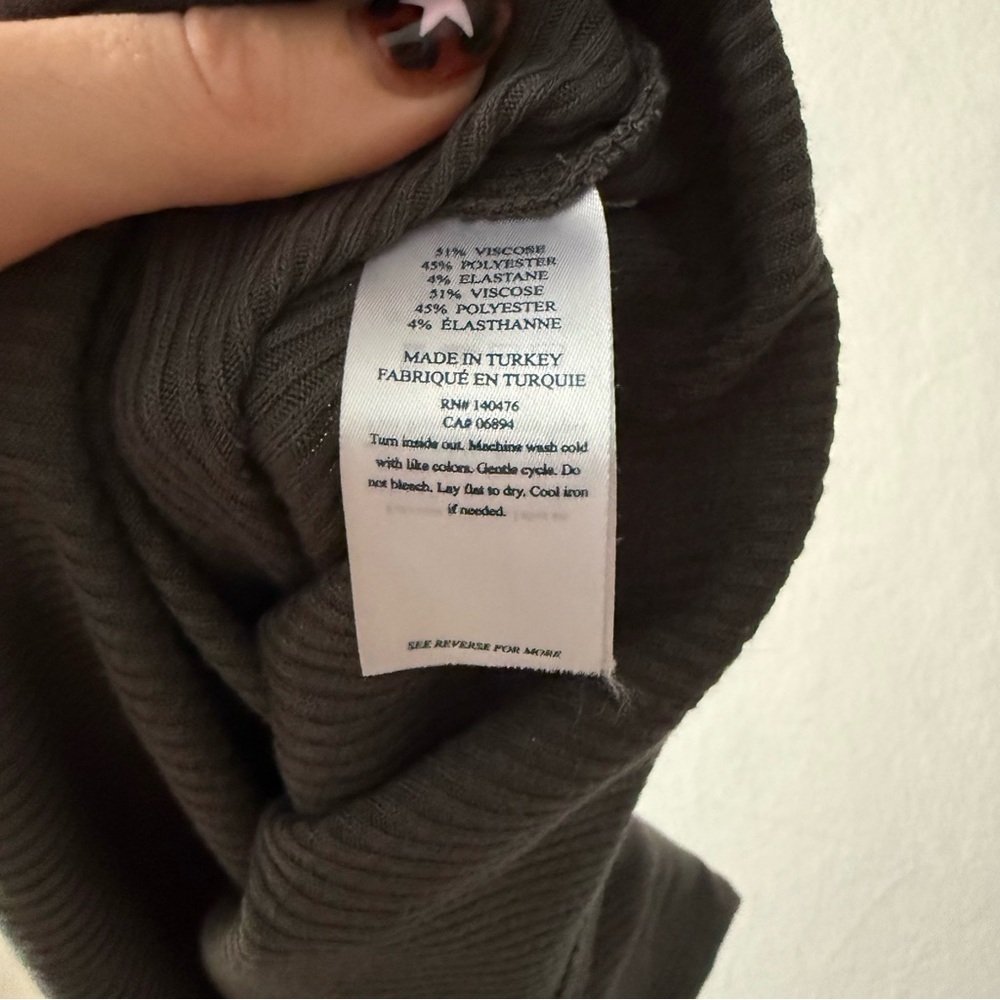 Faherty Ribbed Tank Top XS - Picture 5 of 5